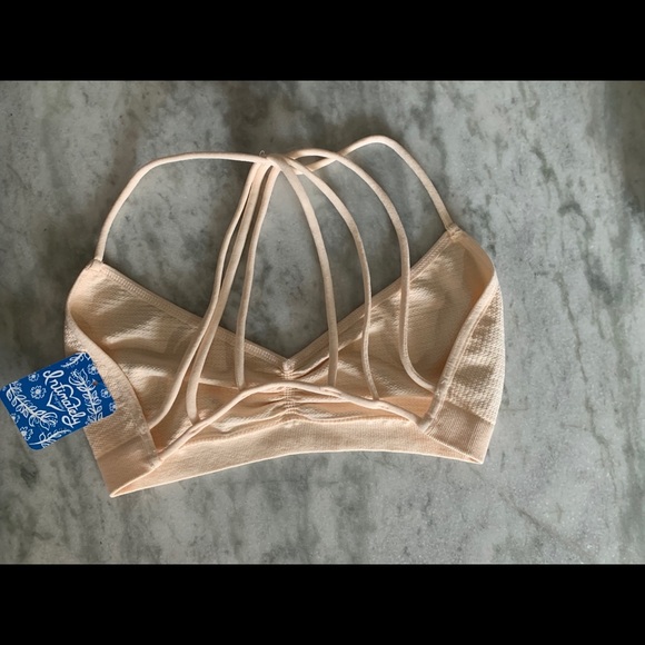 🛍2 for $25🛍NWT Free People Strappy Bralette - Picture 4 of 7